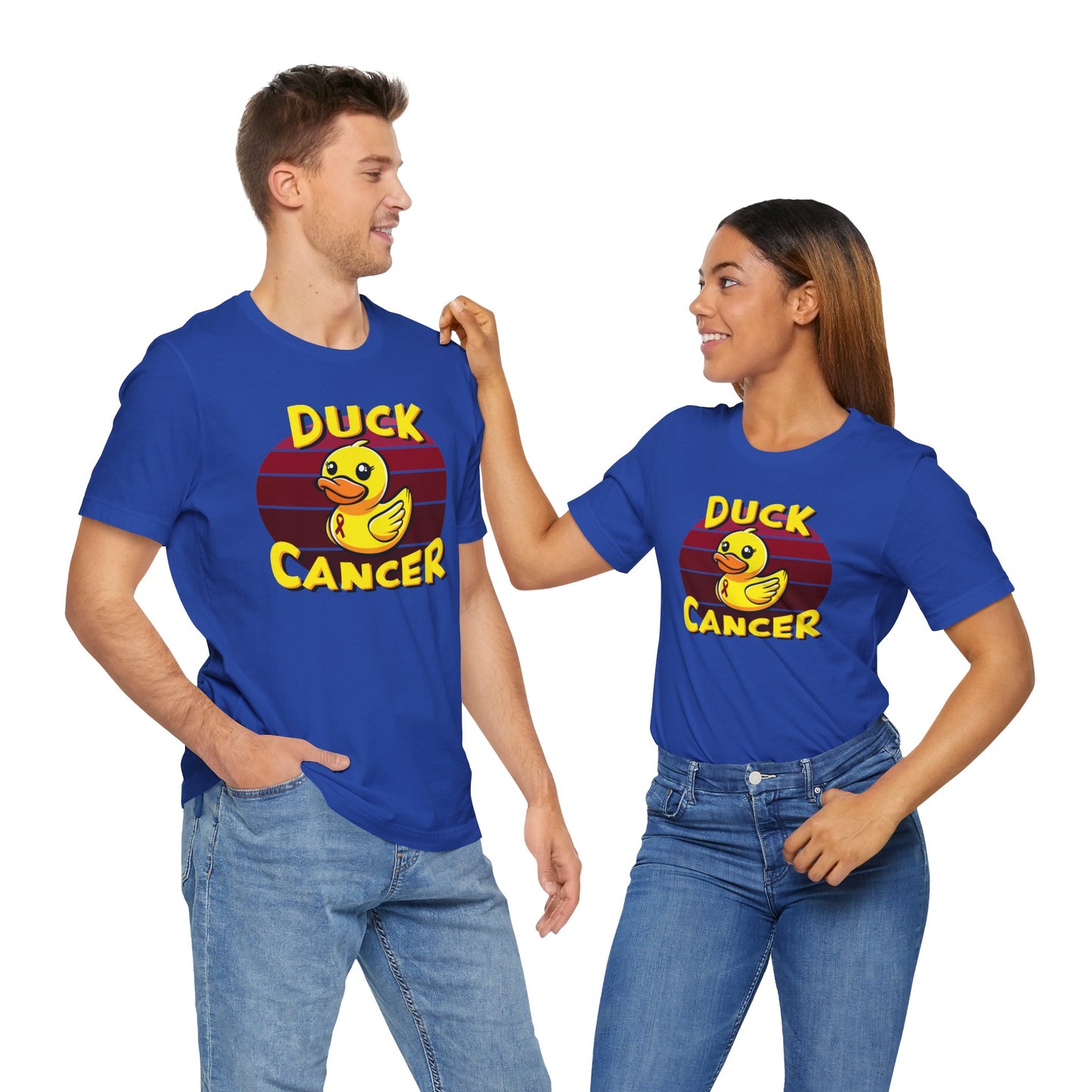 Multiple Myeloma Cancer Duck Cancer T-Shirt, Unisex