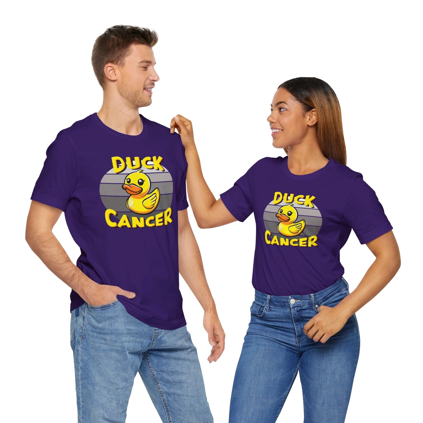 Lung Cancer, Duck Cancer Unisex T-Shirt