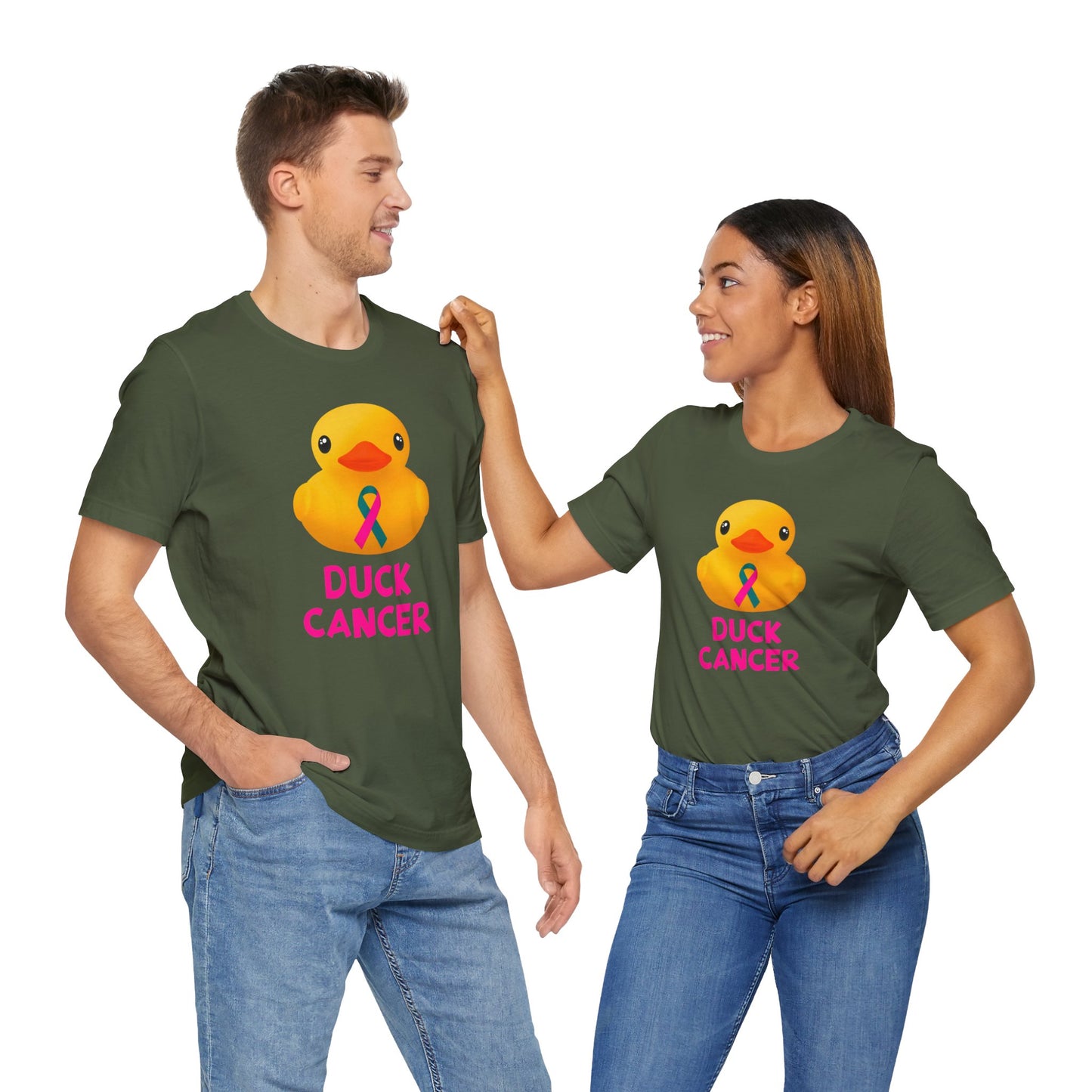 Previvor Cancer Duck Cancer T-Shirt, Unisex