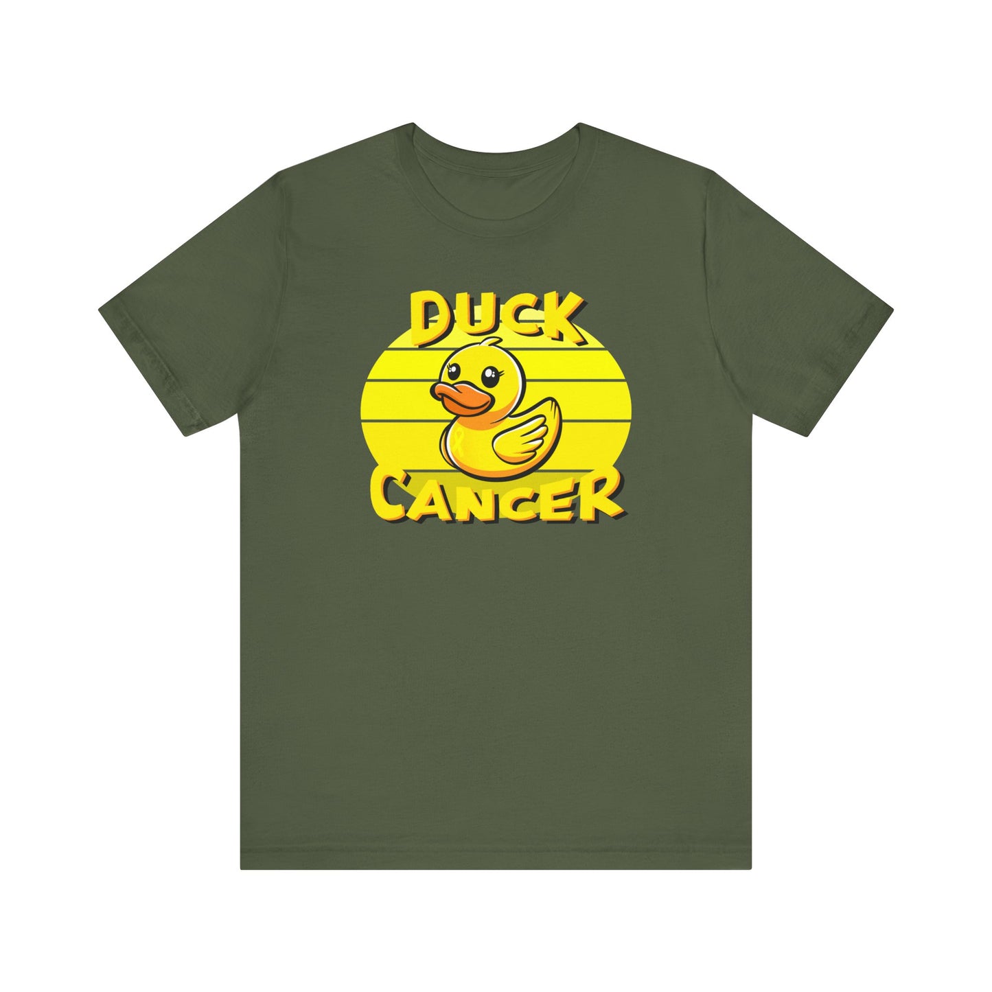 Bone or Sarcoma Cancer Duck Cancer T-Shirt, Unisex