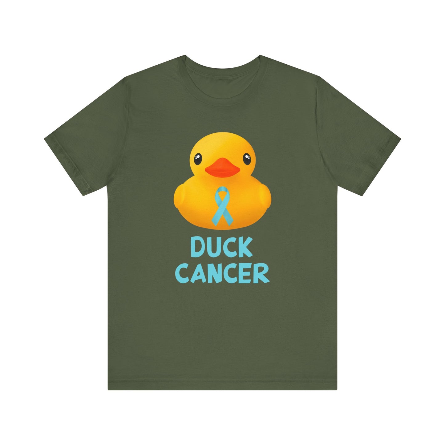 Prostate Cancer Duck Cancer T-Shirt, Unisex