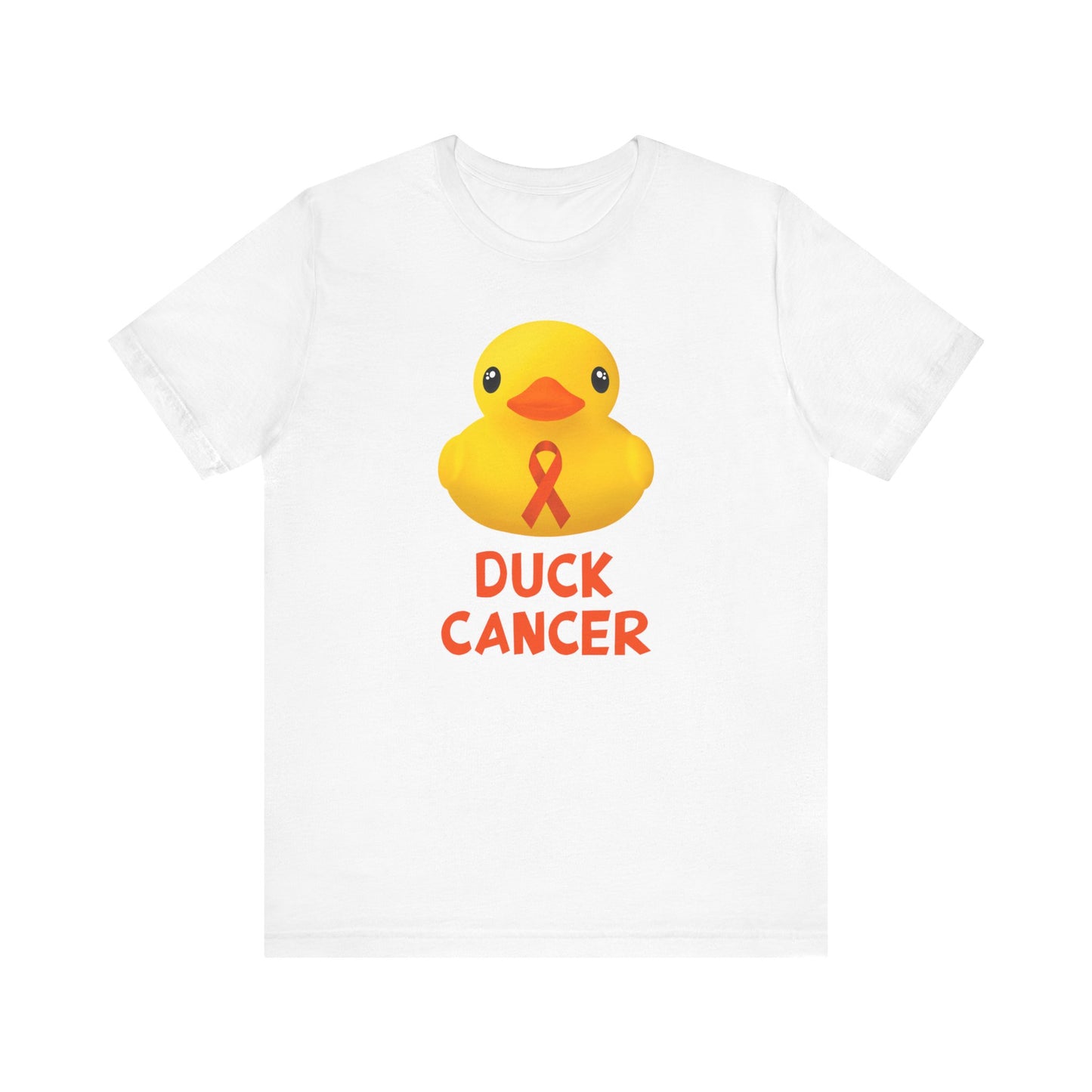 Leukemia Cancer Duck Cancer T-Shirt, Unisex