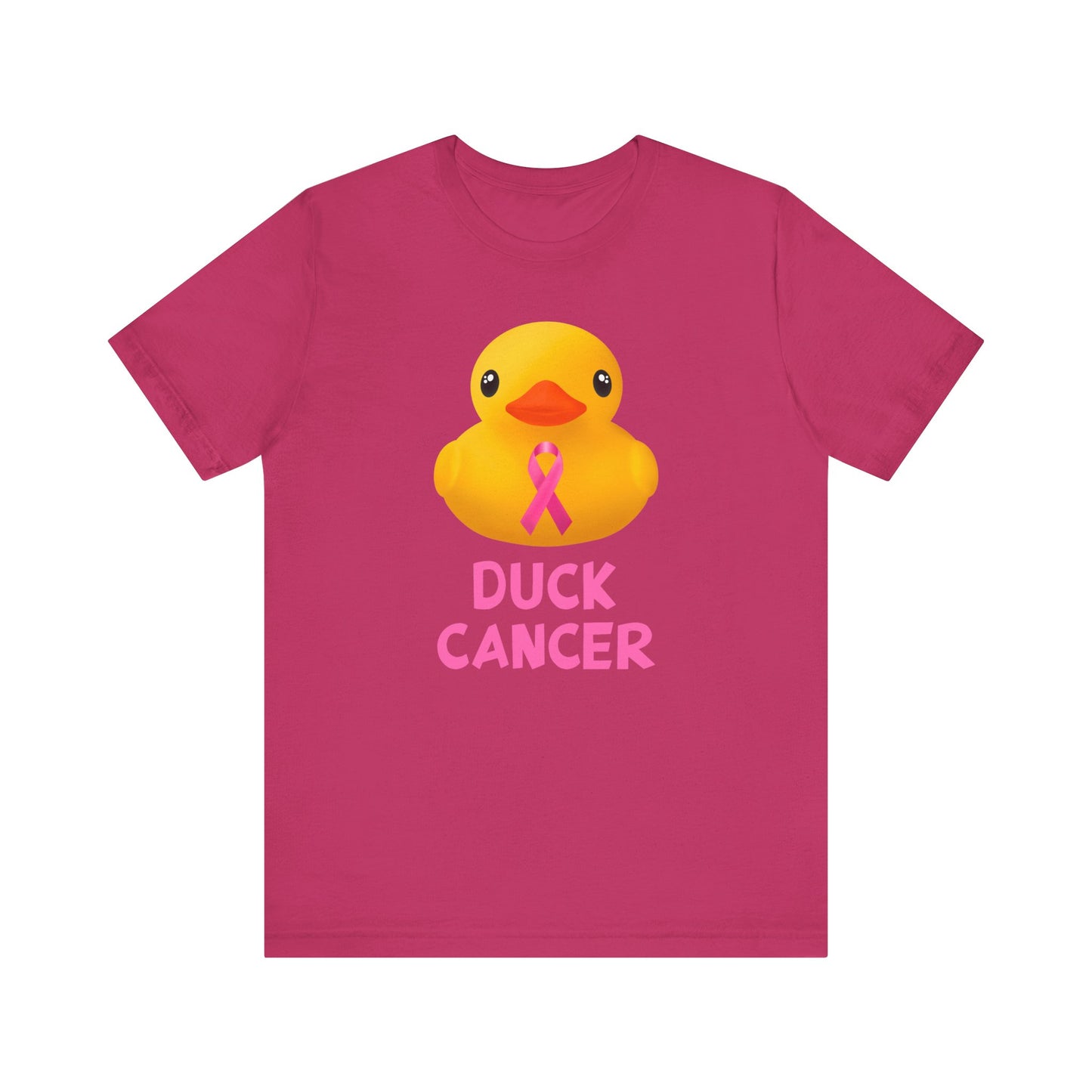 Breast Cancer Duck Cancer T-Shirt, Unisex