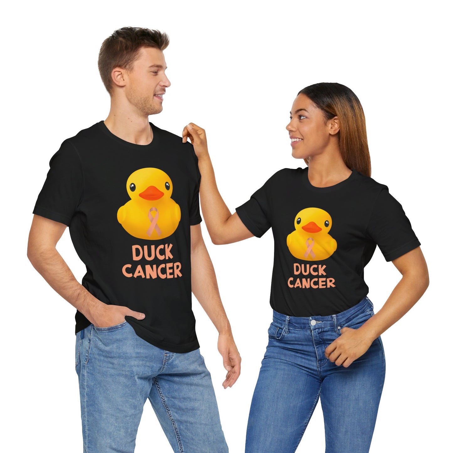 Uterine Cancer Duck Cancer T-Shirt, Unisex