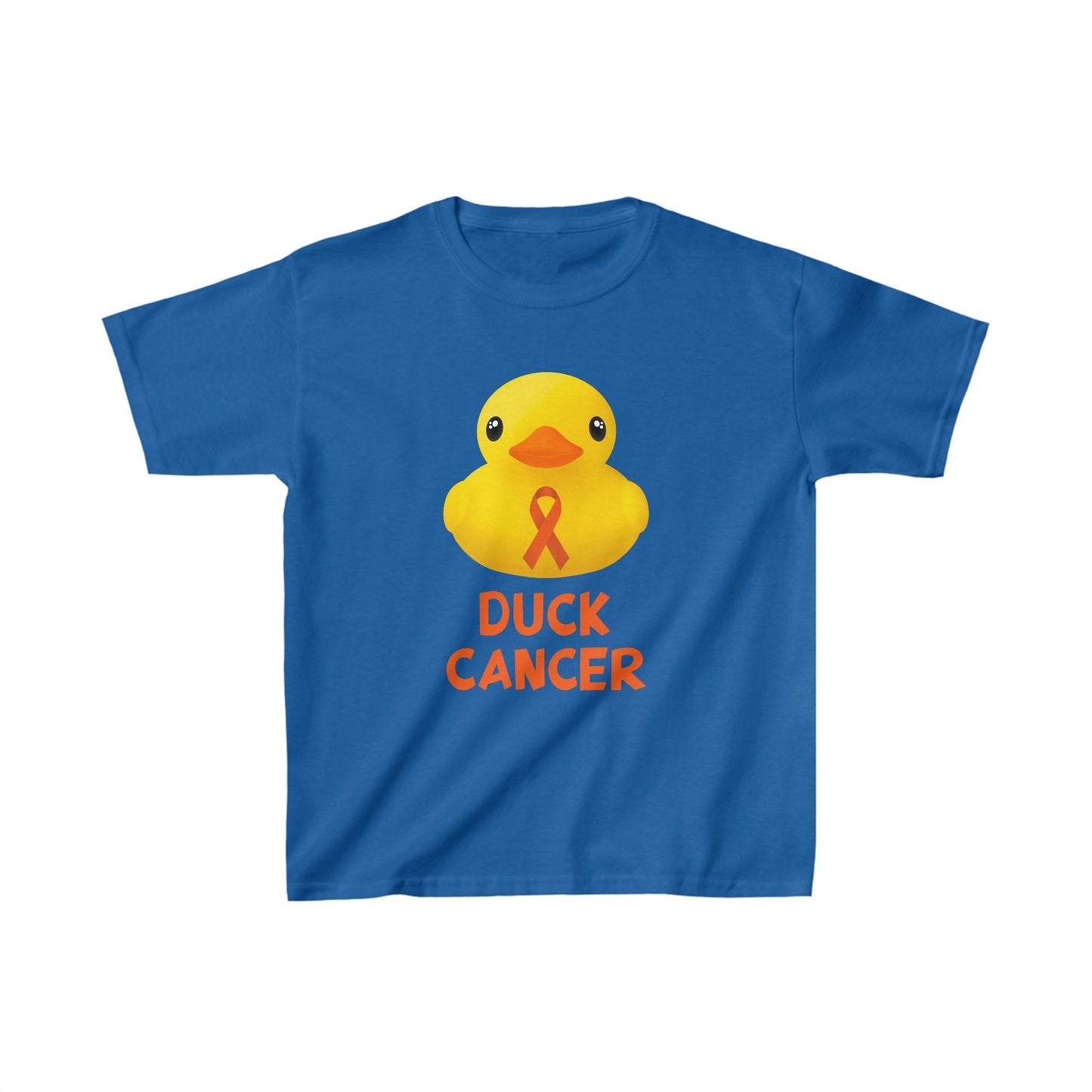 Leukemia Cancer Duck Cancer T-Shirt Kid