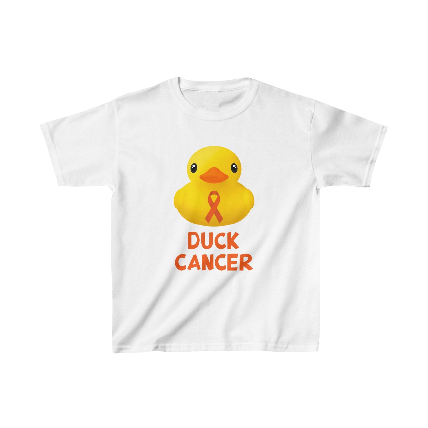 Leukemia Cancer Duck Cancer T-Shirt Kid