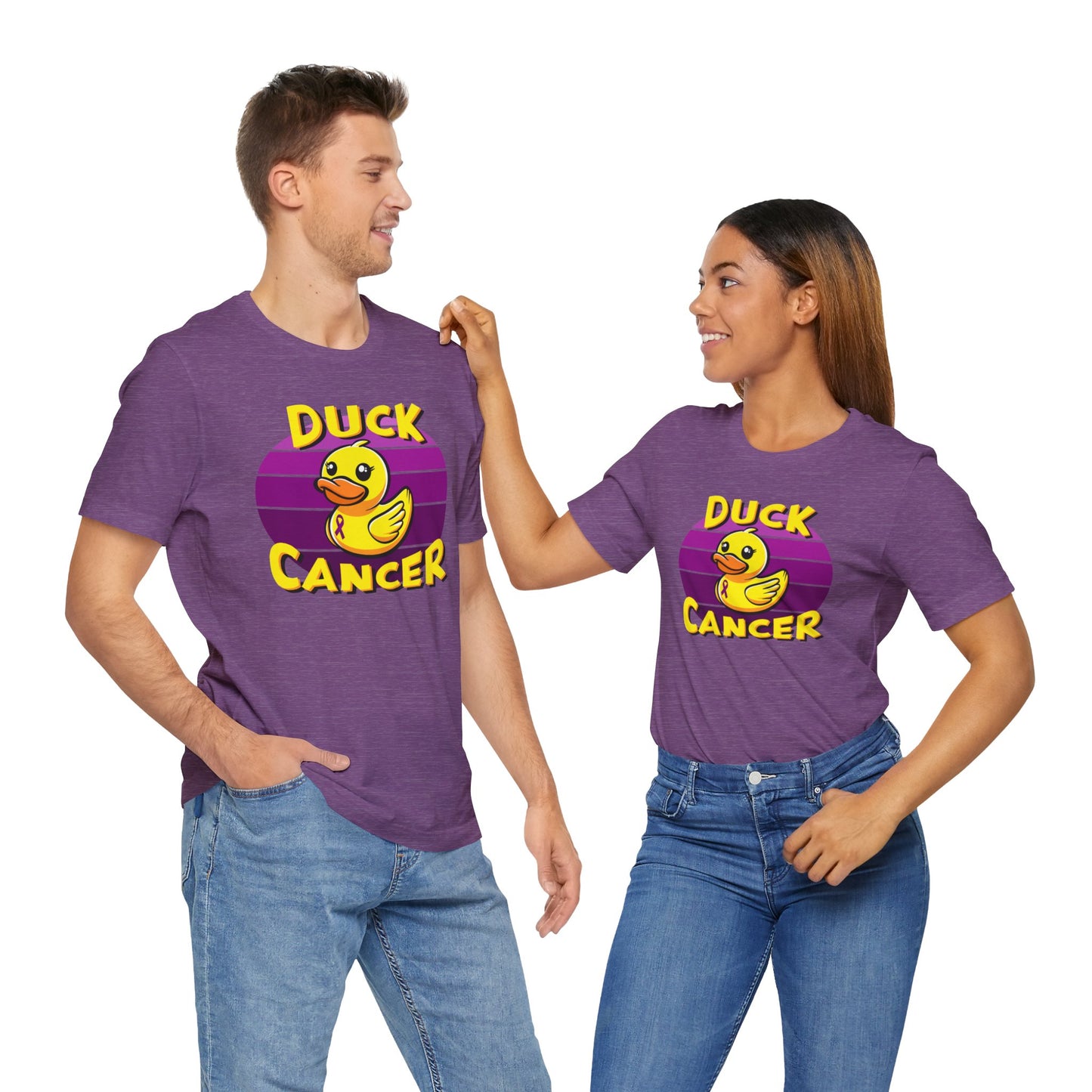 Pancreatic Cancer, Duck Cancer T-Shirt, Unisex