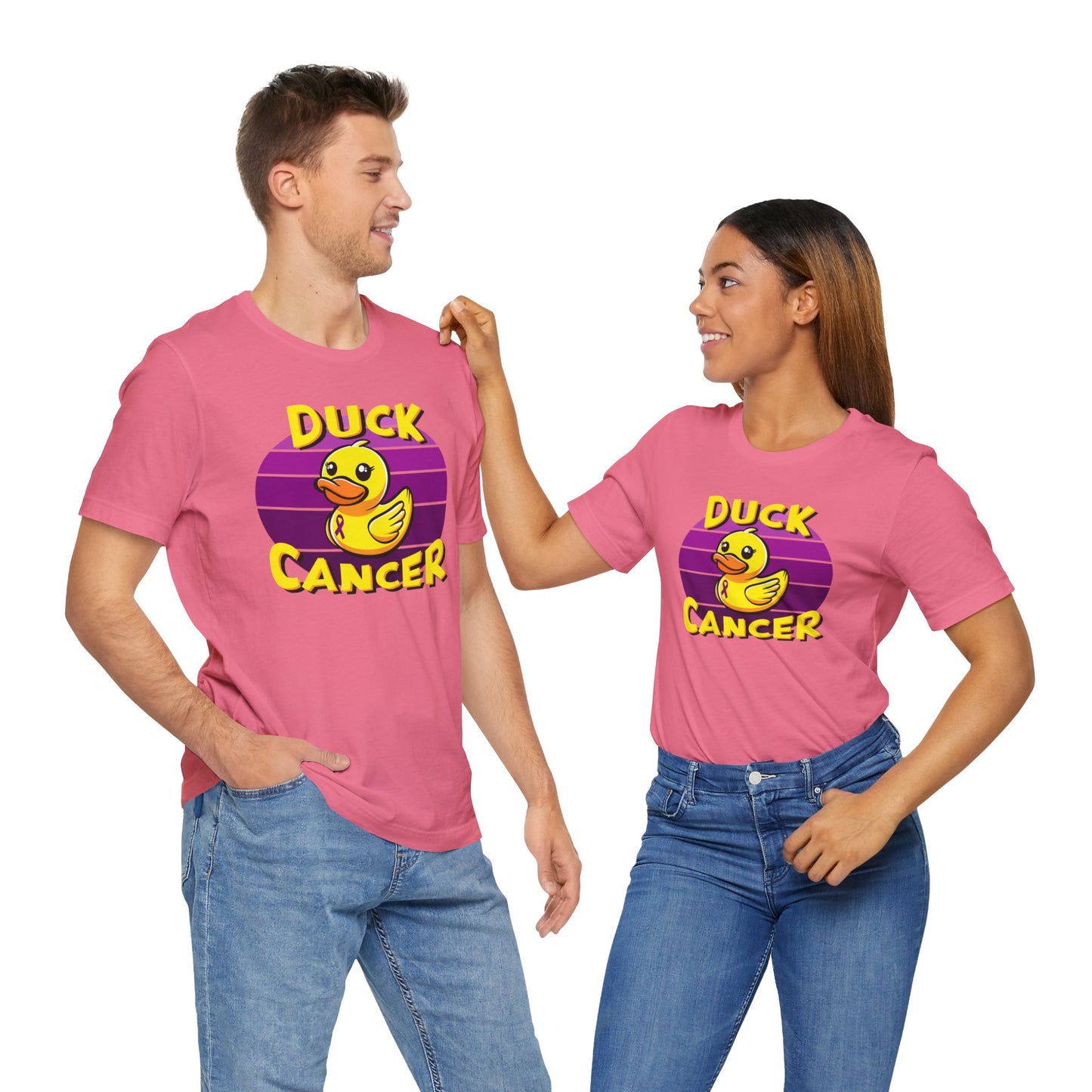 Pancreatic Cancer, Duck Cancer T-Shirt, Unisex