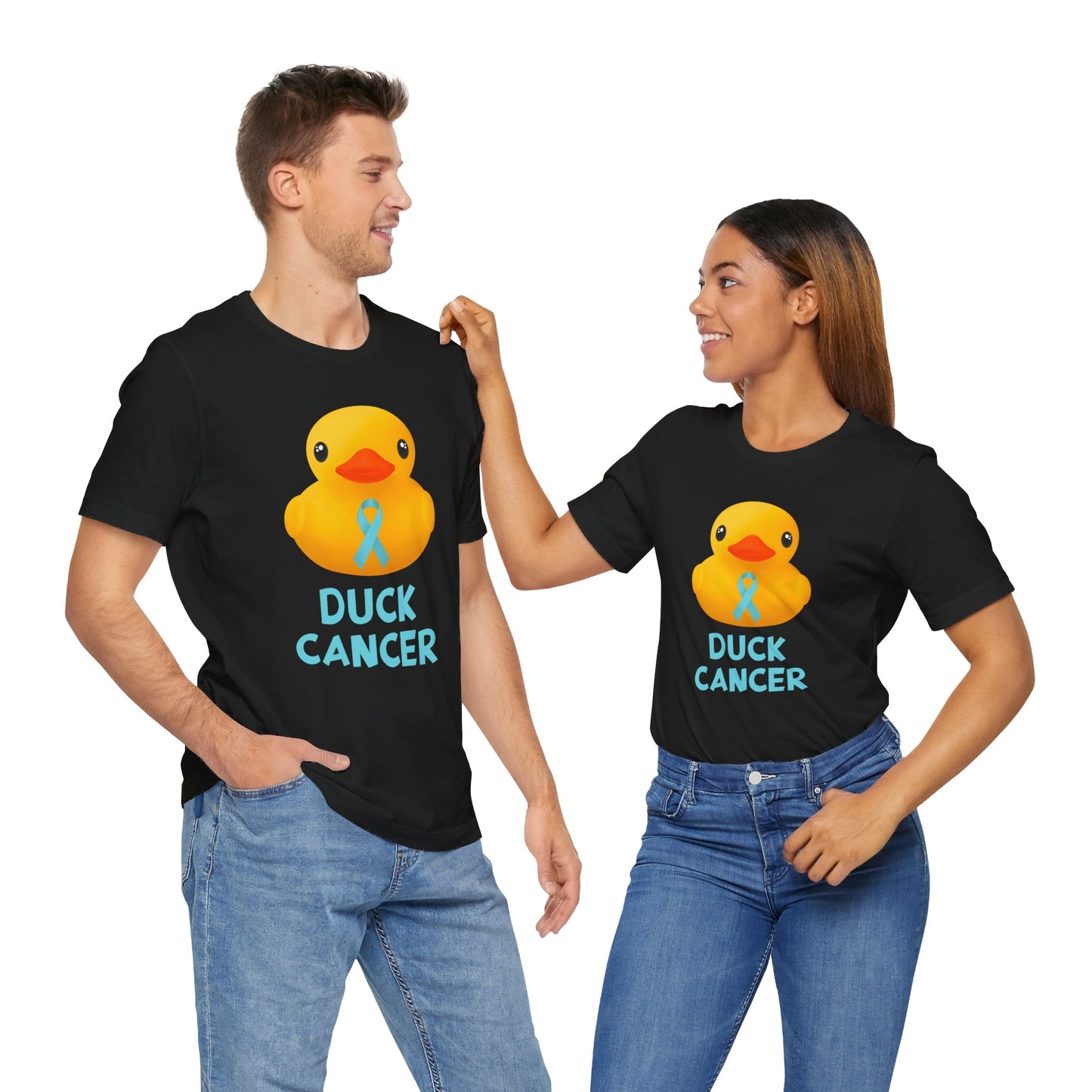 Prostate Cancer Duck Cancer T-Shirt, Unisex