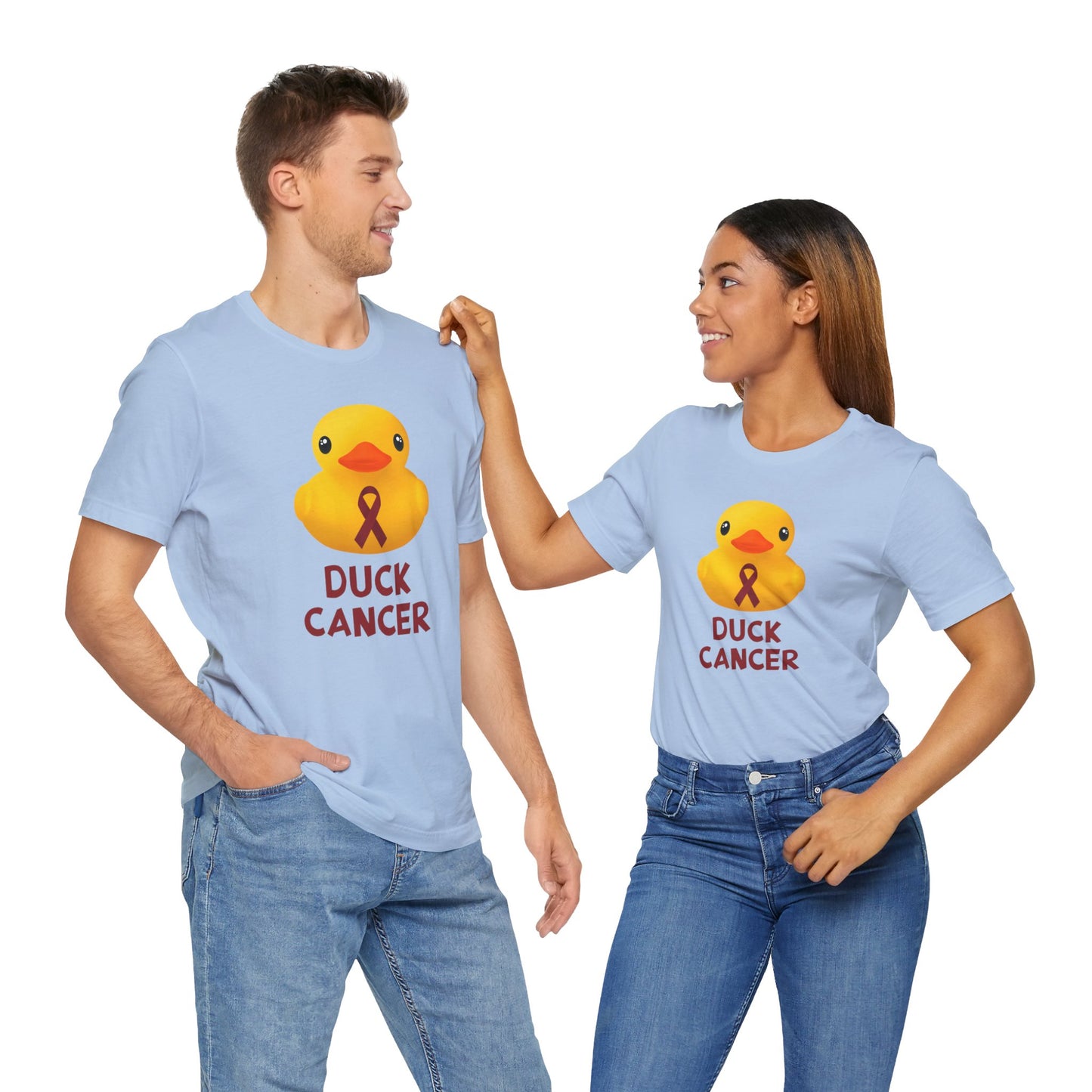 Head and Neck Cancer Duck Cancer T-Shirt, Unisex