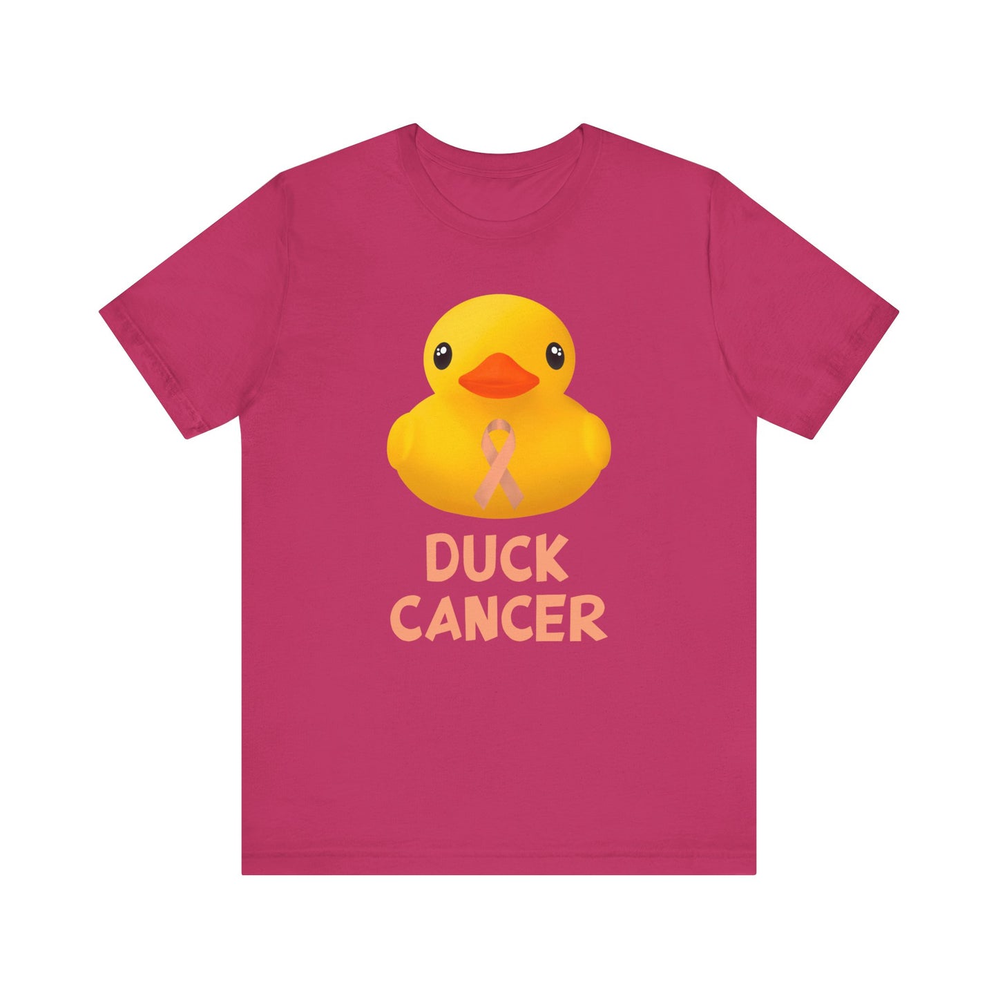 Uterine Cancer Duck Cancer T-Shirt, Unisex