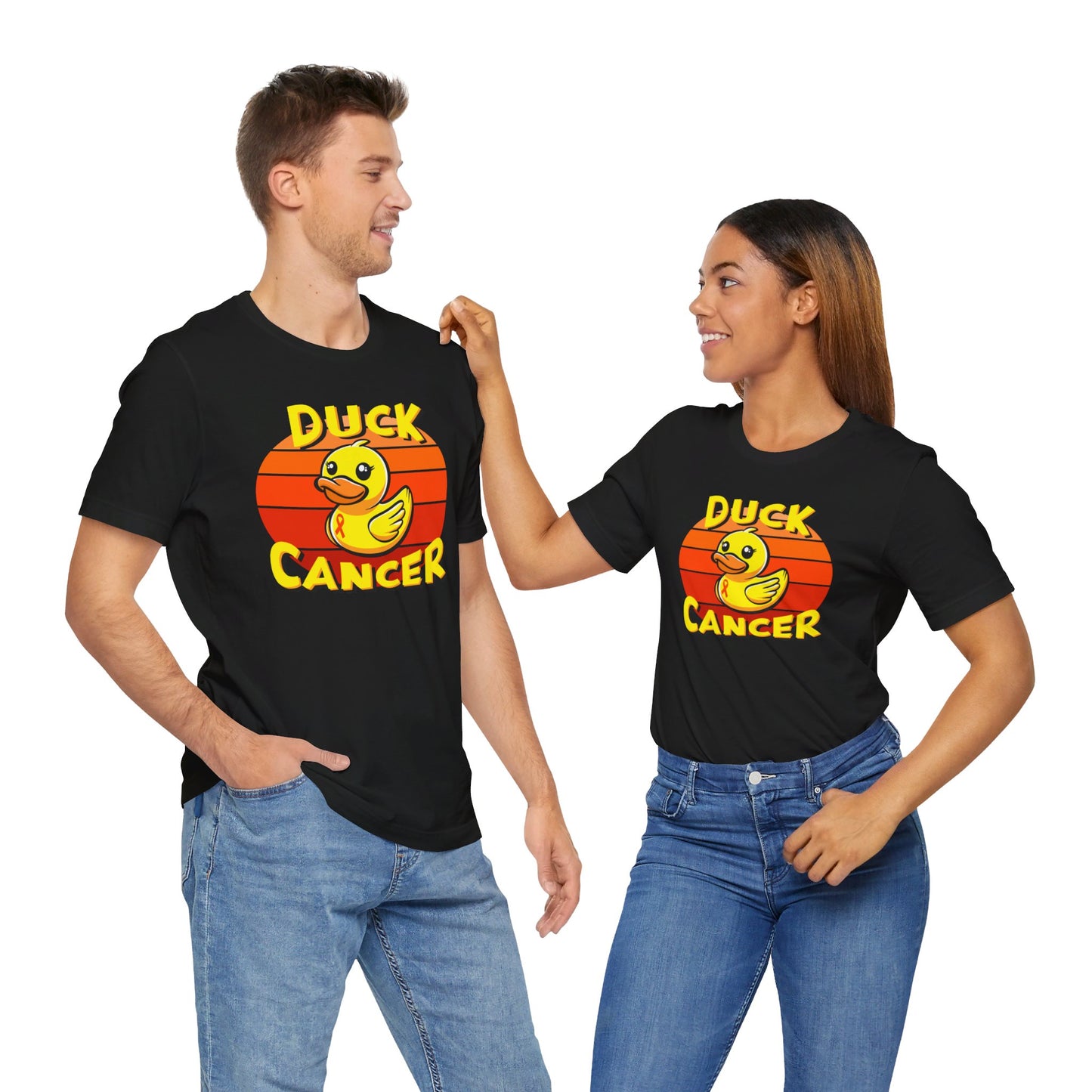 Leukemia Cancer, Duck Cancer Unisex T-Shirt