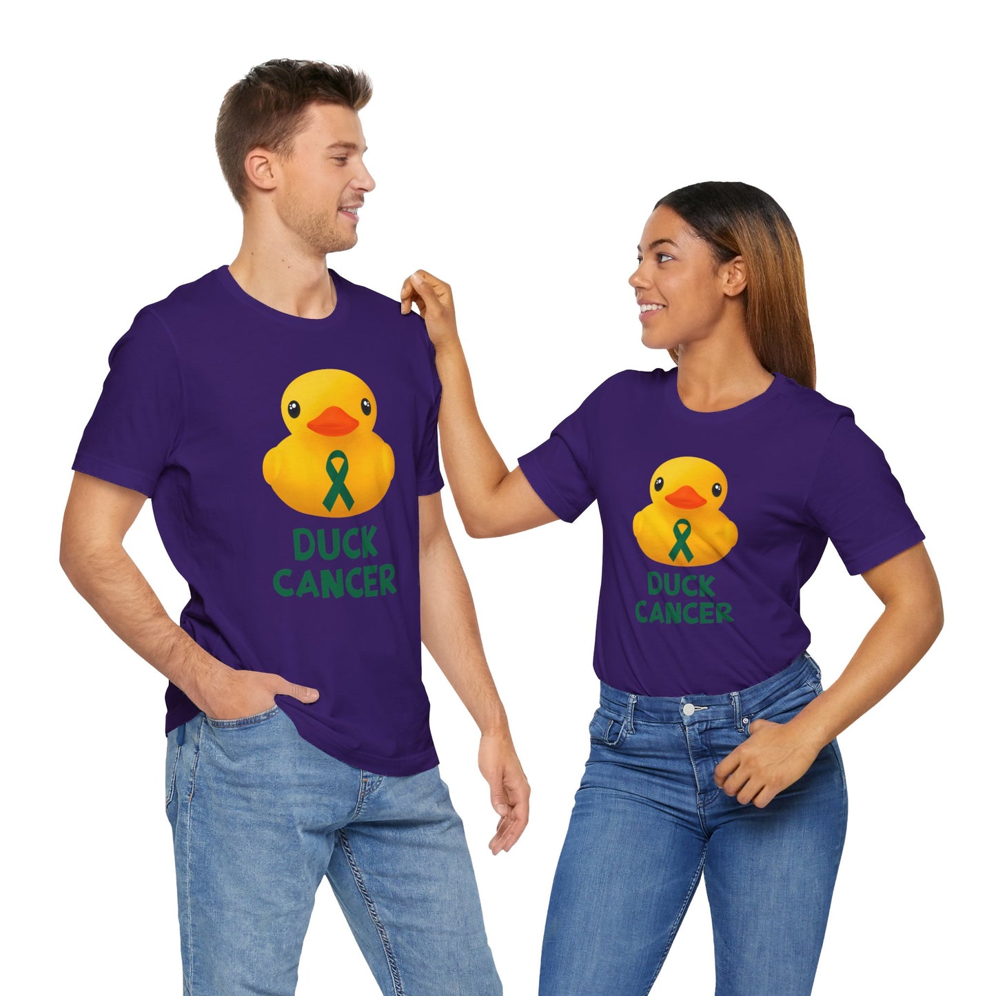 Liver Cancer Duck Cancer T-Shirt, Unisex