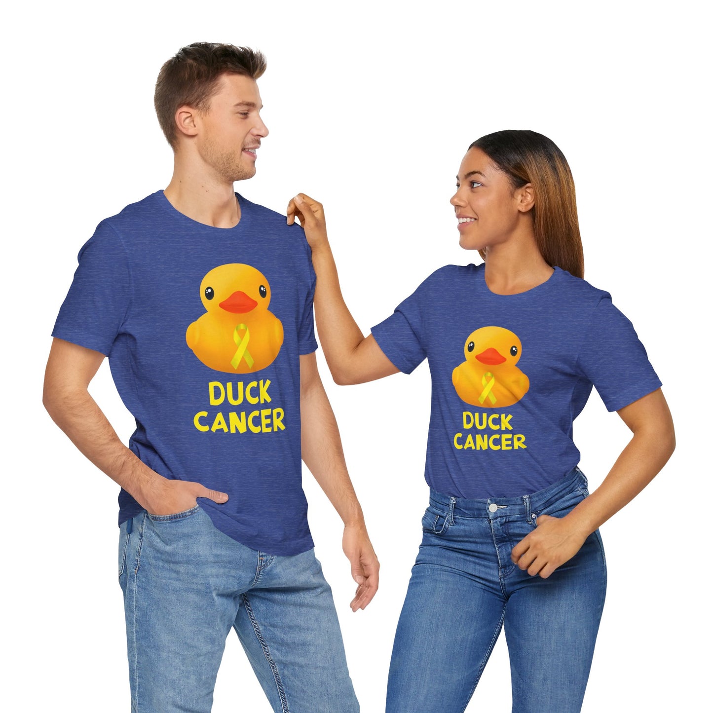 Sarcoma or Bone Cancer Duck Cancer T-Shirt, unisex