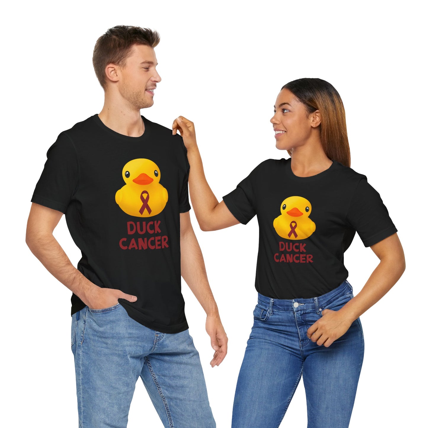 Head and Neck Cancer Duck Cancer T-Shirt, Unisex