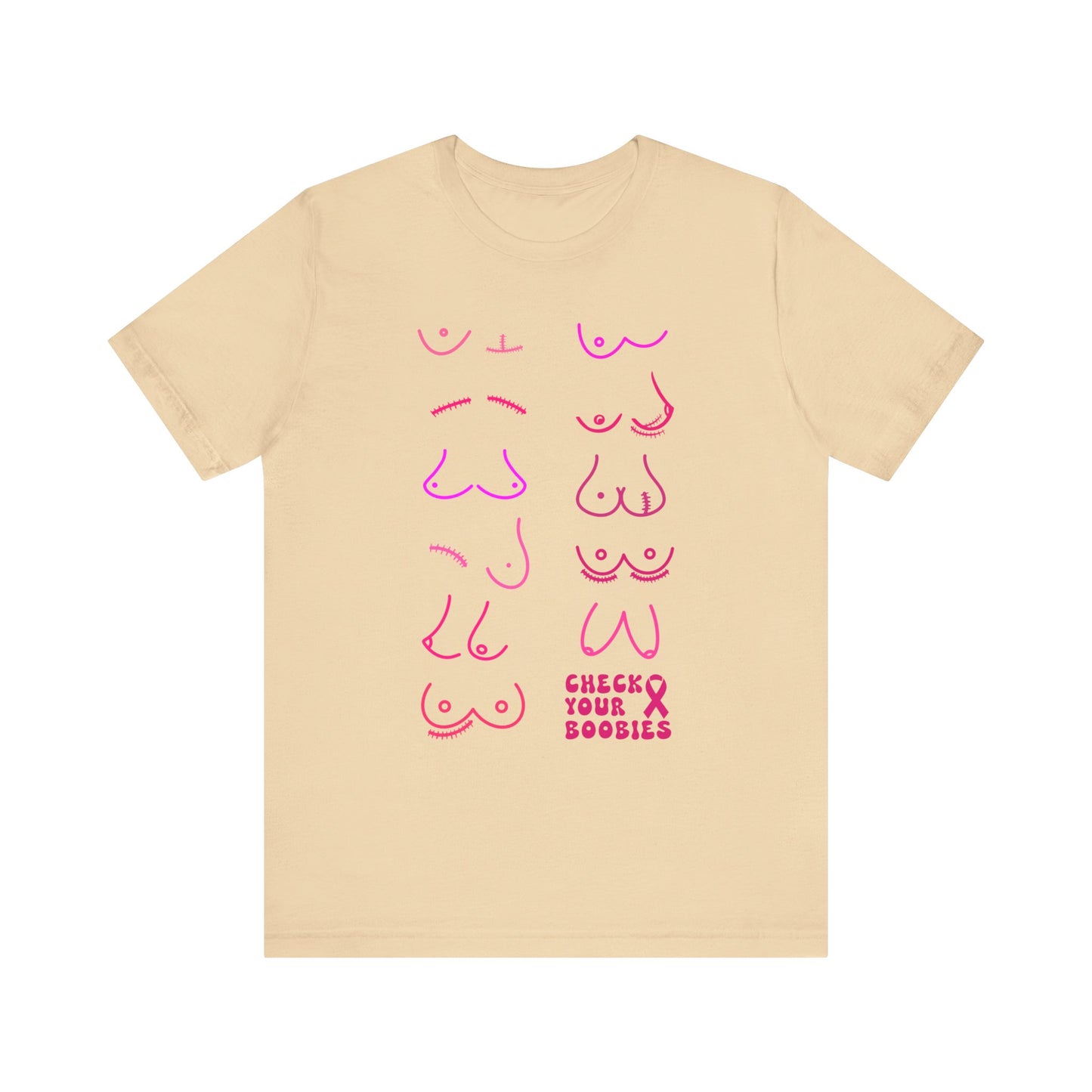 Check Your Boobies Unisex T-Shirt