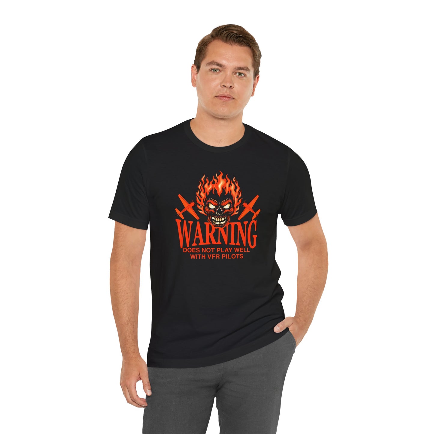 Warning does not play way ATC Unisex T-shirt