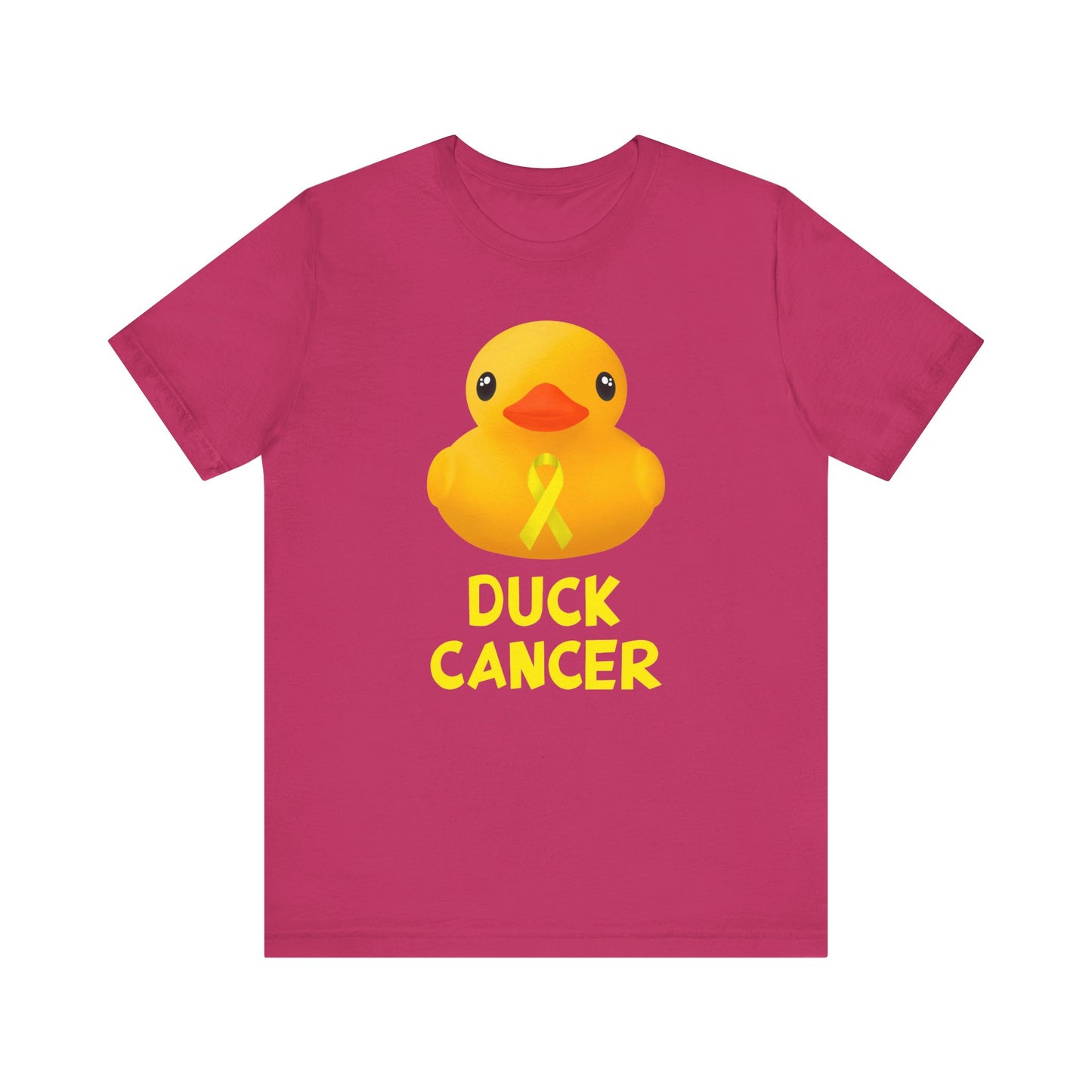 Sarcoma or Bone Cancer Duck Cancer T-Shirt, unisex