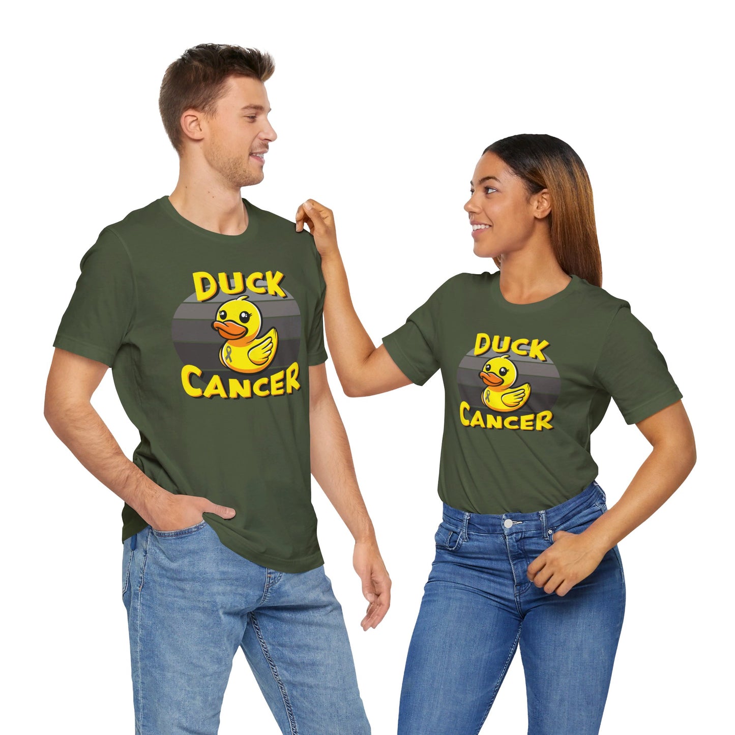 Brain Cancer Duck Cancer T-Shirt, Unisex