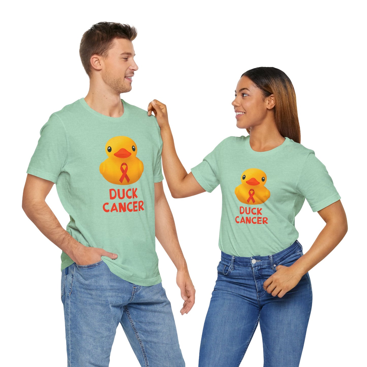 Kidney Cancer Duck Cancer T-Shirt, Unisex