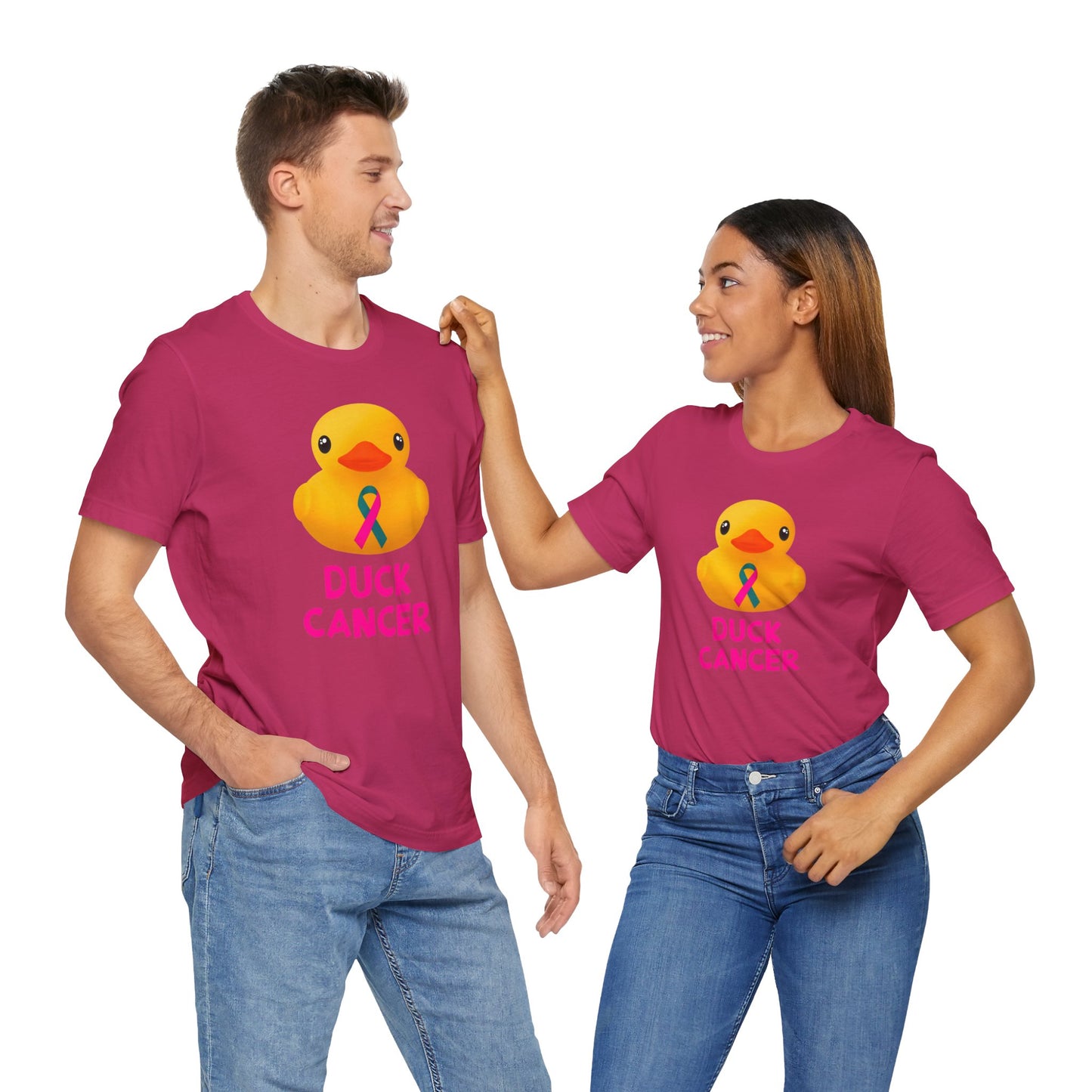 Previvor Cancer Duck Cancer T-Shirt, Unisex