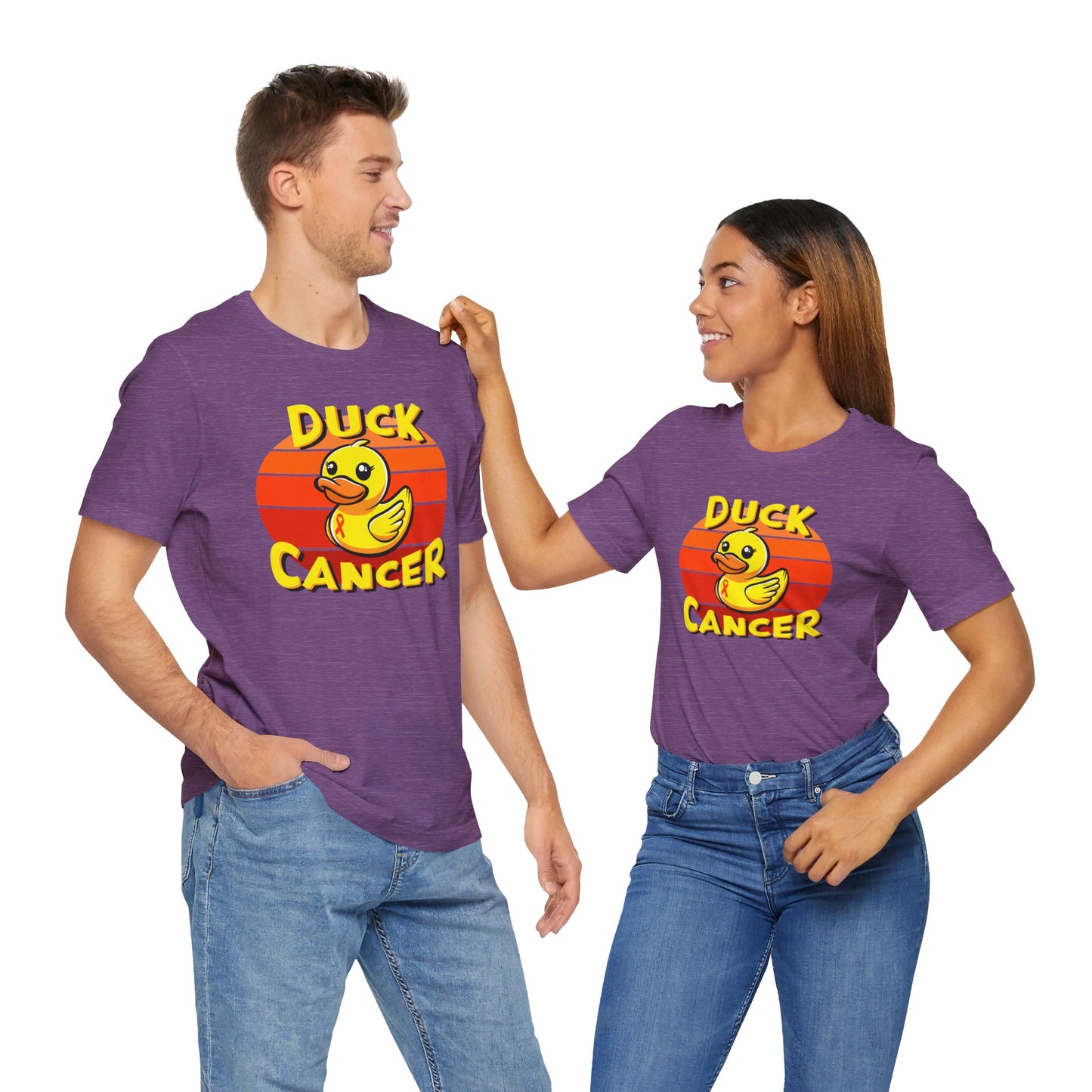 Leukemia Cancer, Duck Cancer Unisex T-Shirt