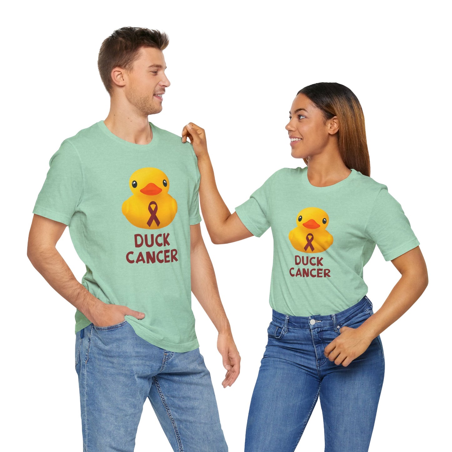 Head and Neck Cancer Duck Cancer T-Shirt, Unisex