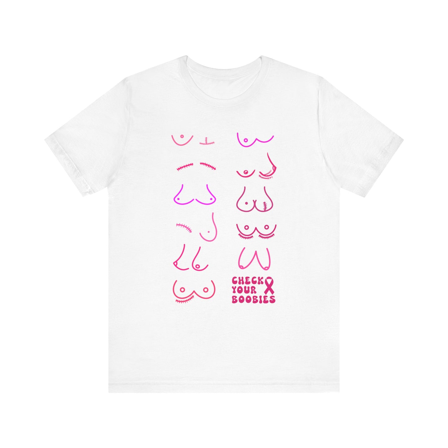 Check Your Boobies Unisex T-Shirt