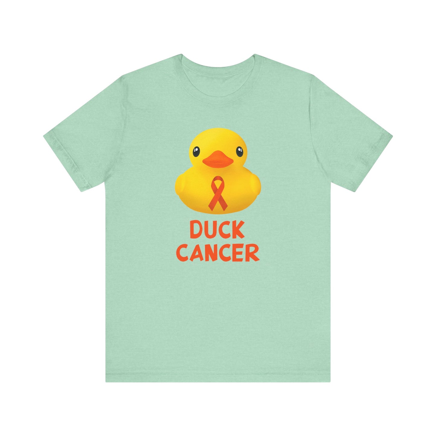 Leukemia Cancer Duck Cancer T-Shirt, Unisex