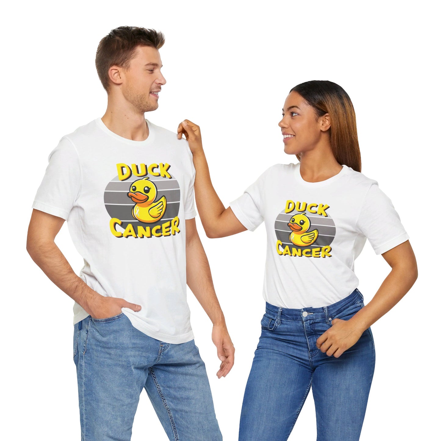 Lung Cancer, Duck Cancer Unisex T-Shirt