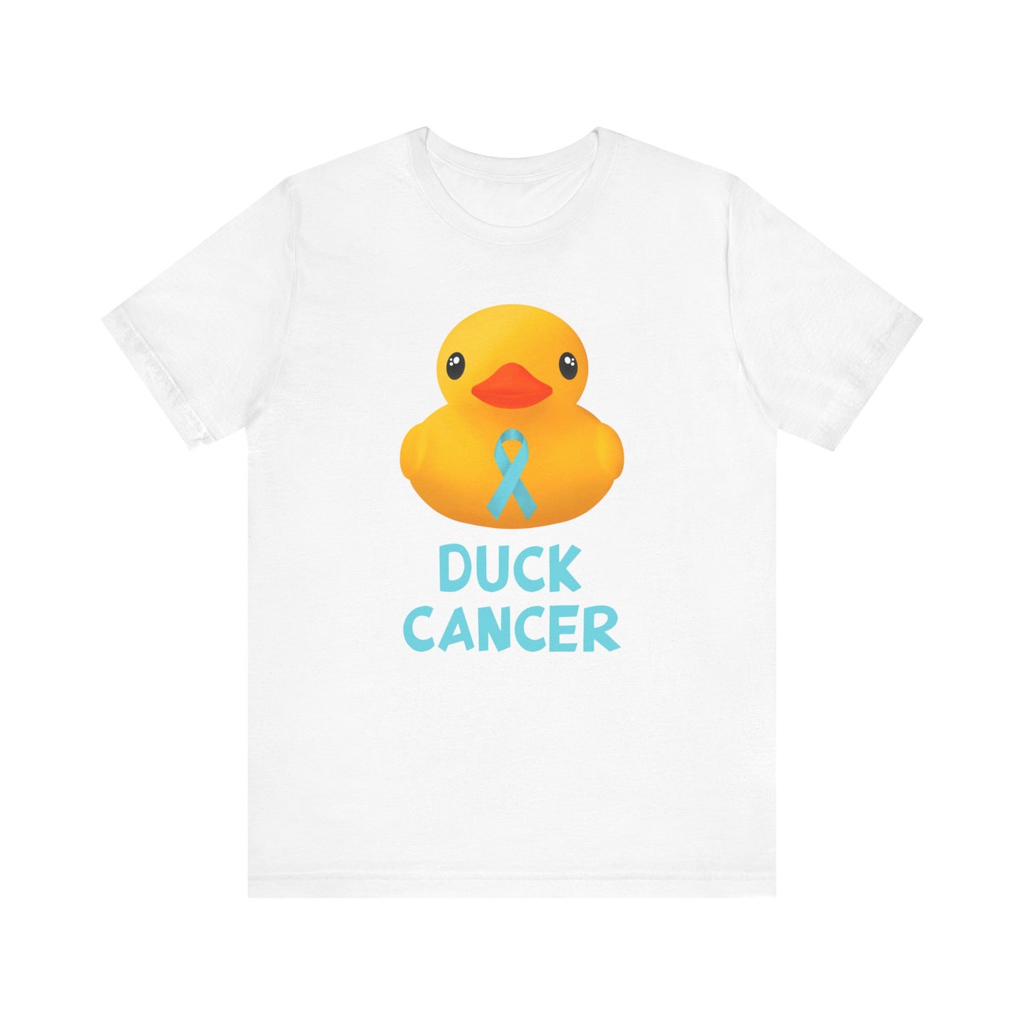 Prostate Cancer Duck Cancer T-Shirt, Unisex