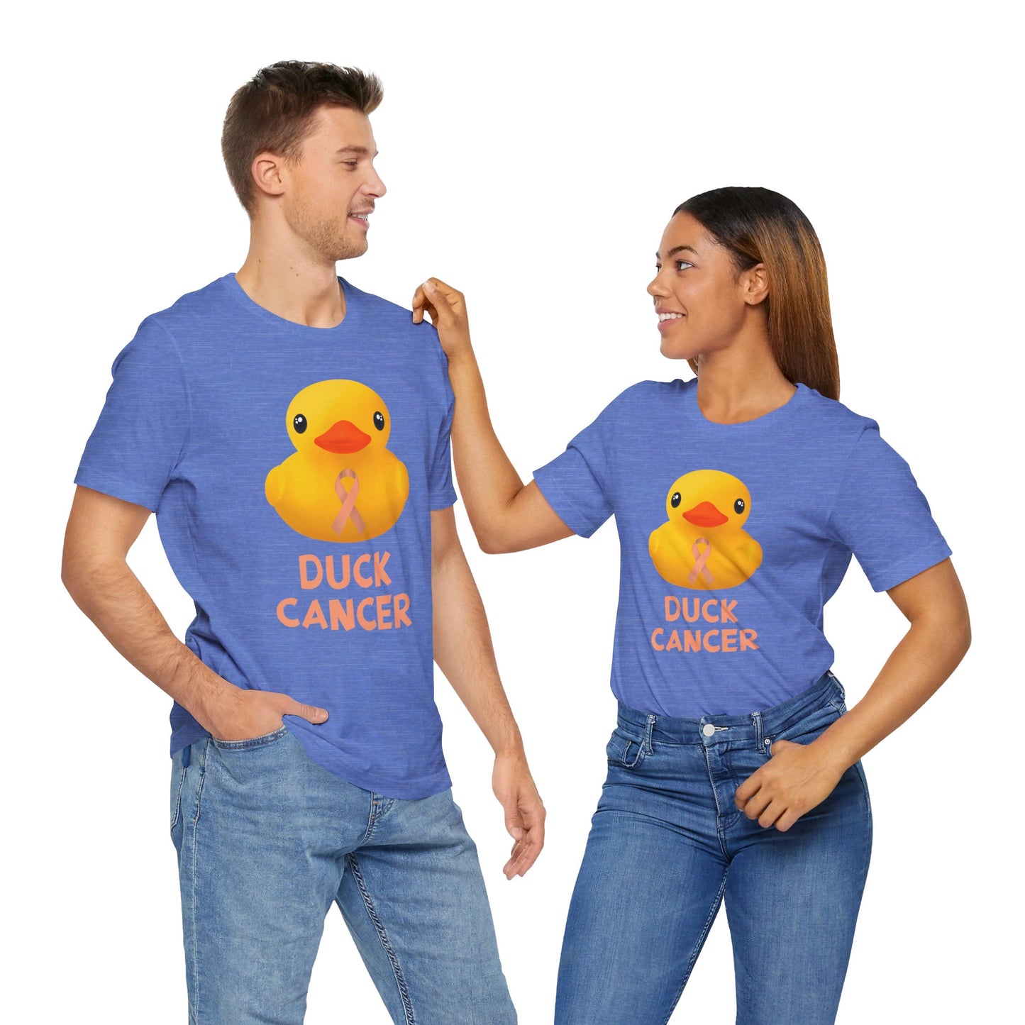 Uterine Cancer Duck Cancer T-Shirt, Unisex