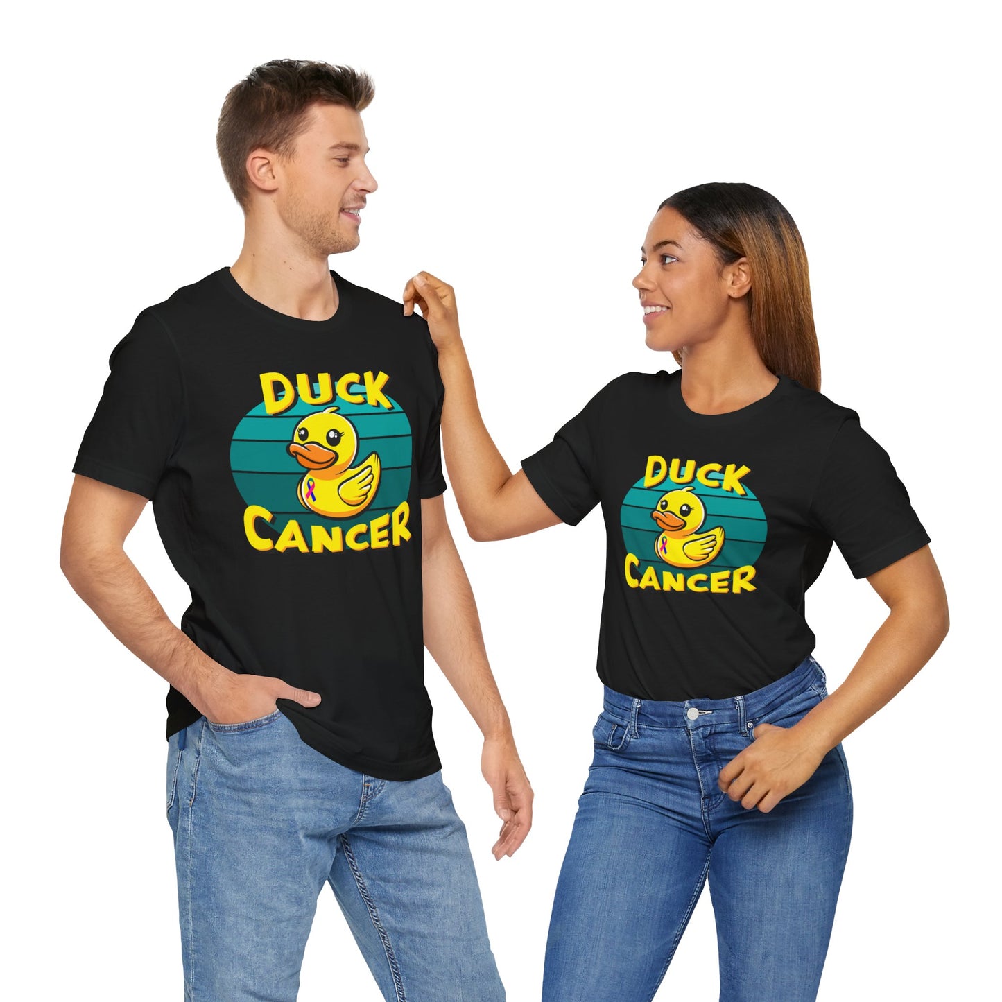 Thyroid Cancer Duck Cancer T-Shirt, Unisex