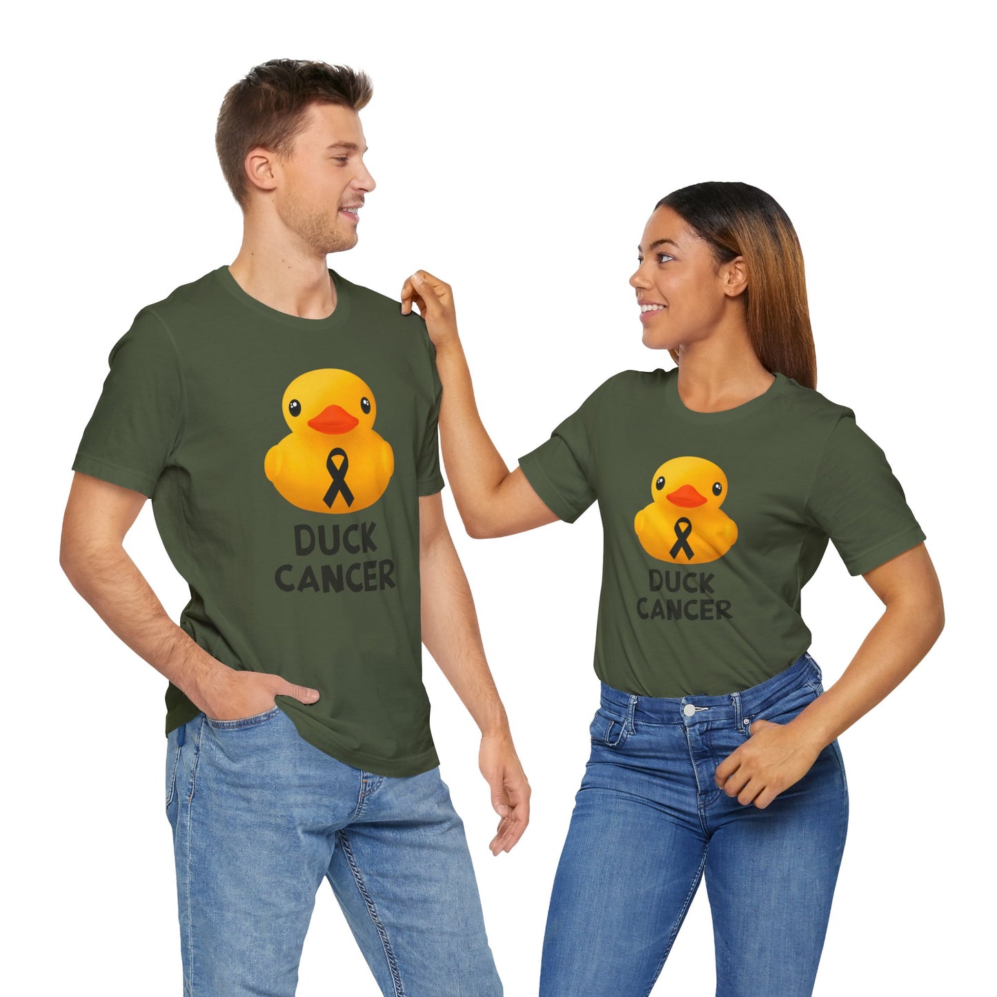 Melanoma Cancer Duck Cancer T-Shirt Unisex