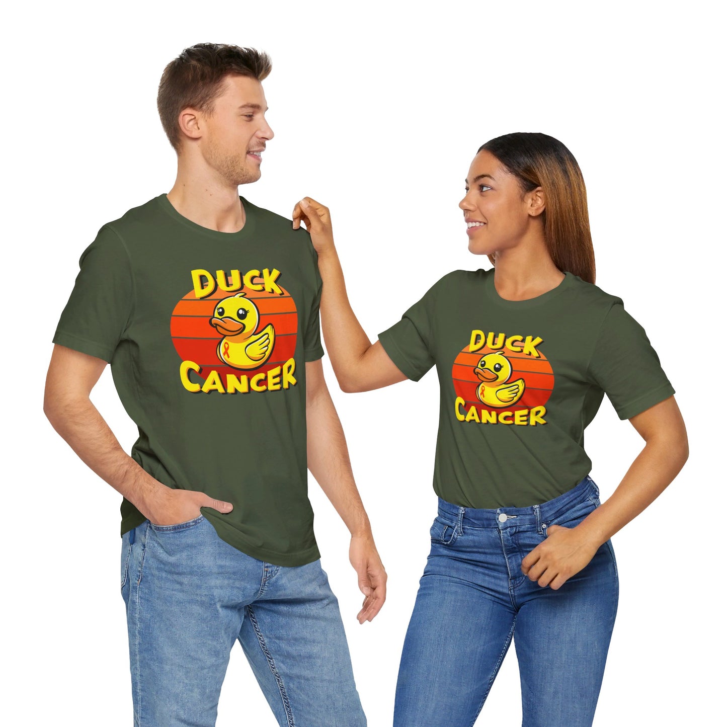 Leukemia Cancer, Duck Cancer Unisex T-Shirt