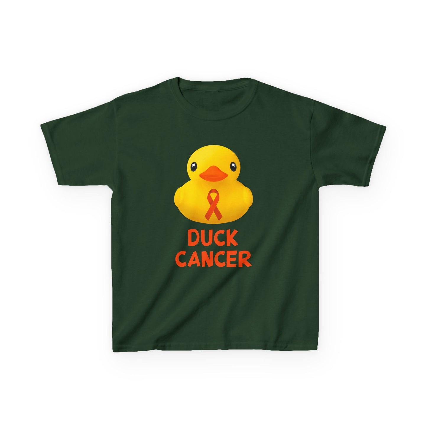 Leukemia Cancer Duck Cancer T-Shirt Kid