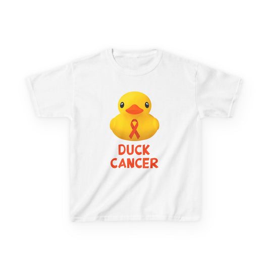 Leukemia Cancer Duck Cancer T-Shirt Kid