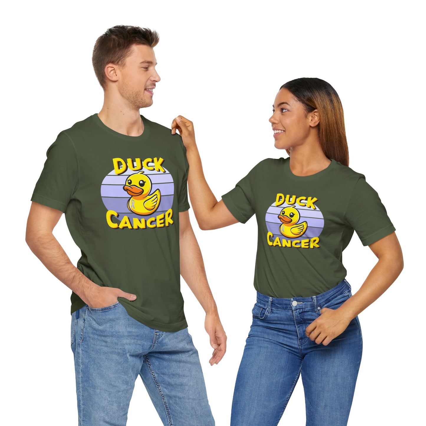 Stomach Cancer Duck Cancer T-Shirt, Unisex