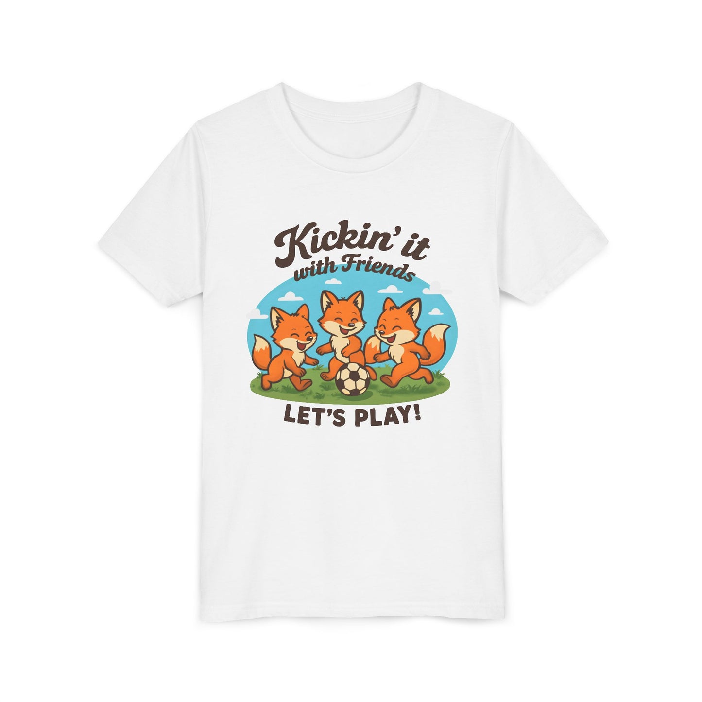 Youth Fox's playing soccer