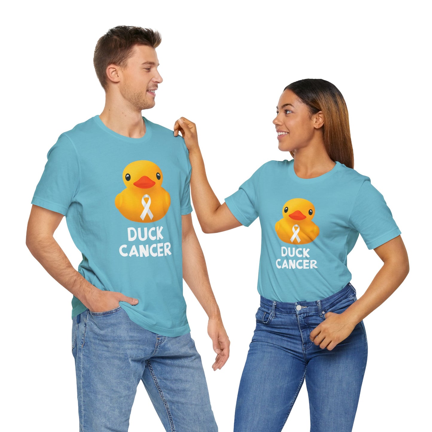 Lung Cancer Duck Cancer T-Shirt, Uniseex