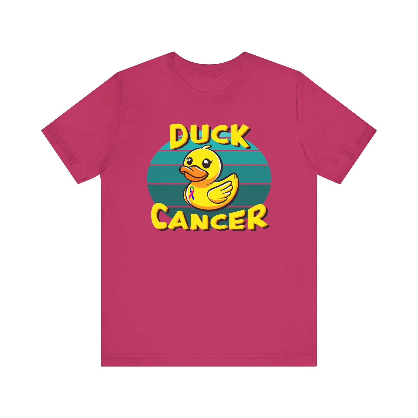 Thyroid Cancer Duck Cancer T-Shirt, Unisex