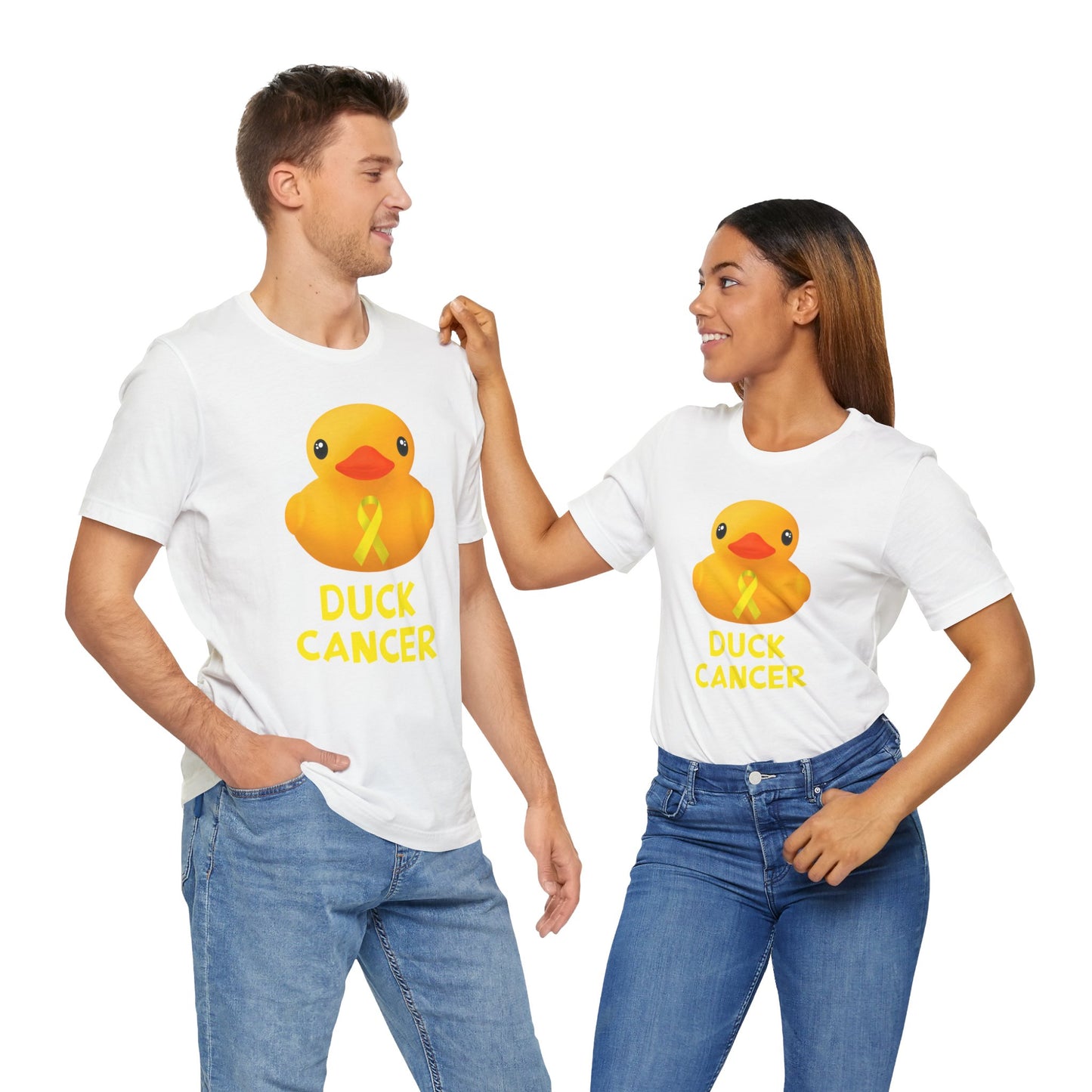 Sarcoma or Bone Cancer Duck Cancer T-Shirt, unisex