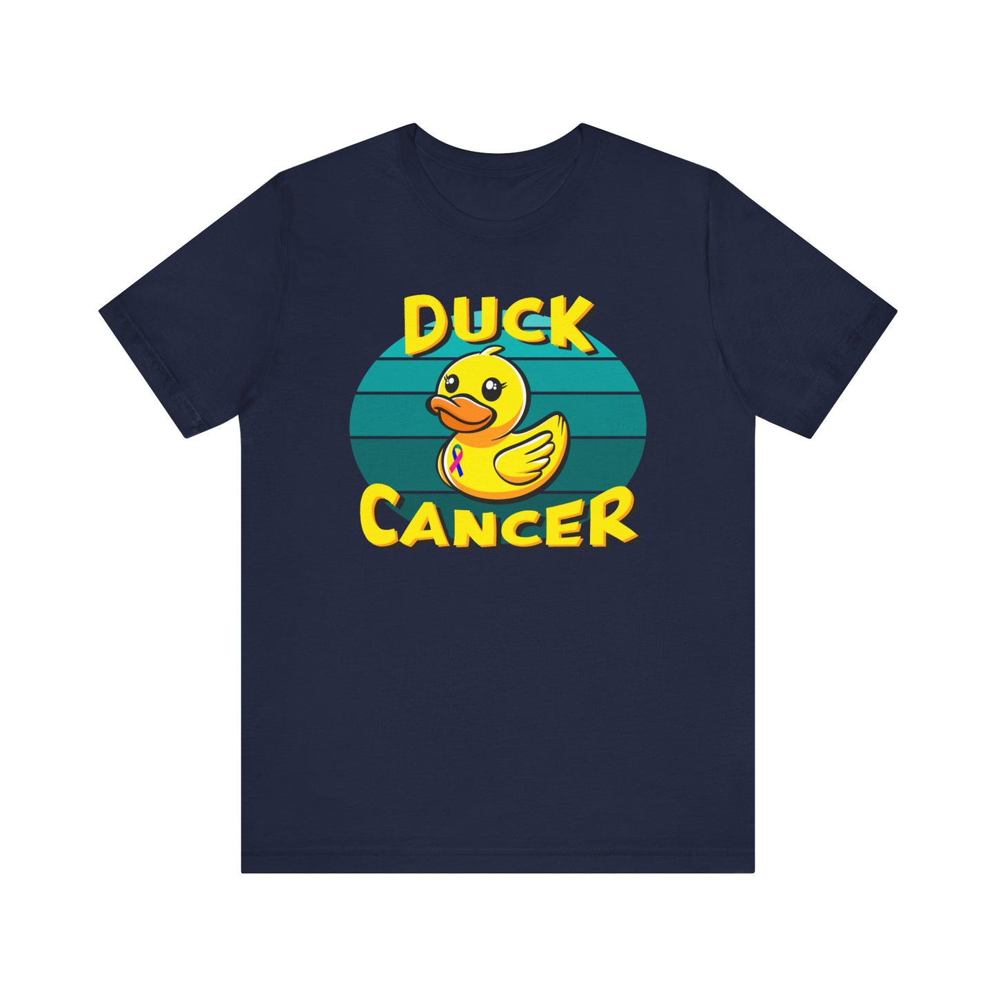 Thyroid Cancer Duck Cancer T-Shirt, Unisex