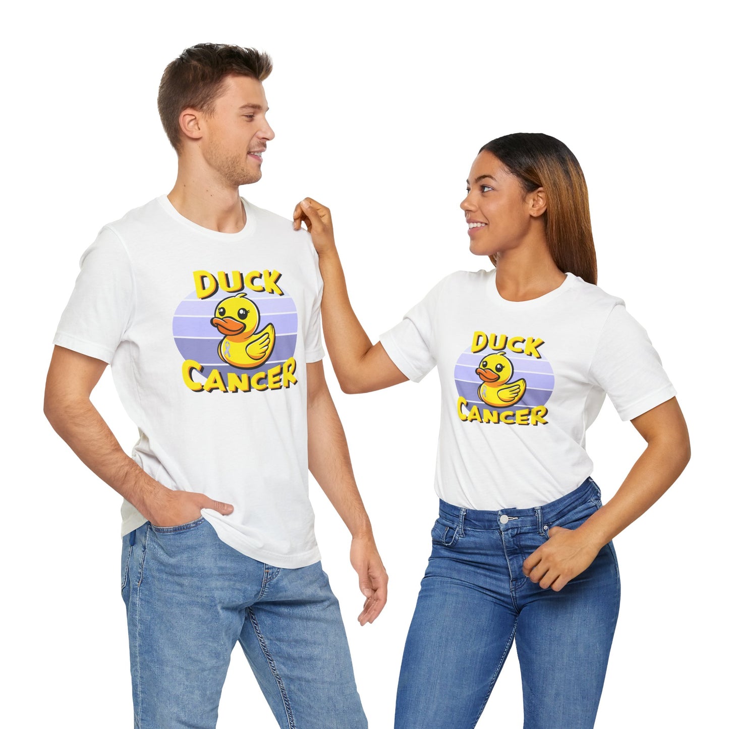 Stomach Cancer Duck Cancer T-Shirt, Unisex