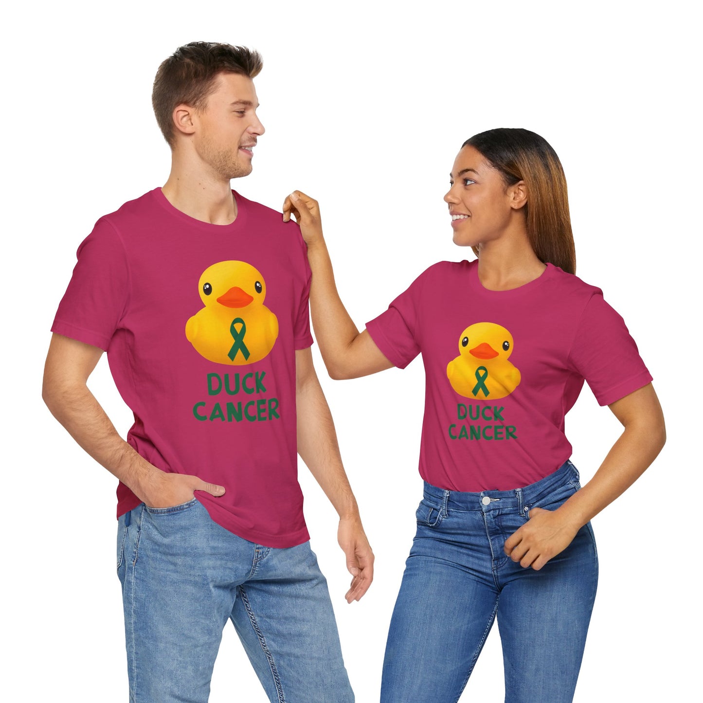 Liver Cancer Duck Cancer T-Shirt, Unisex