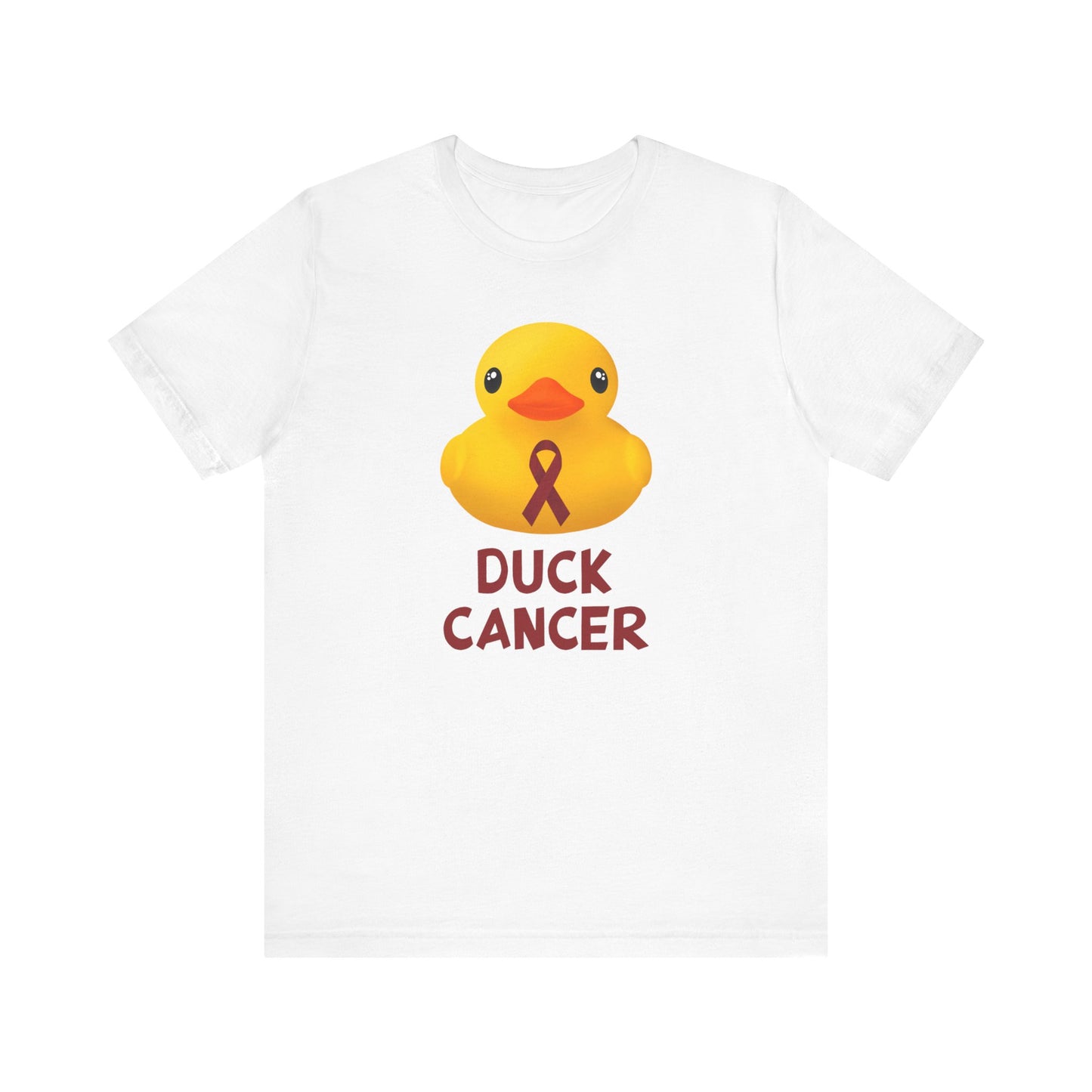 Head and Neck Cancer Duck Cancer T-Shirt, Unisex