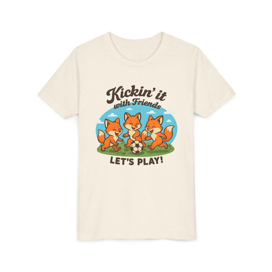 Youth Fox's playing soccer