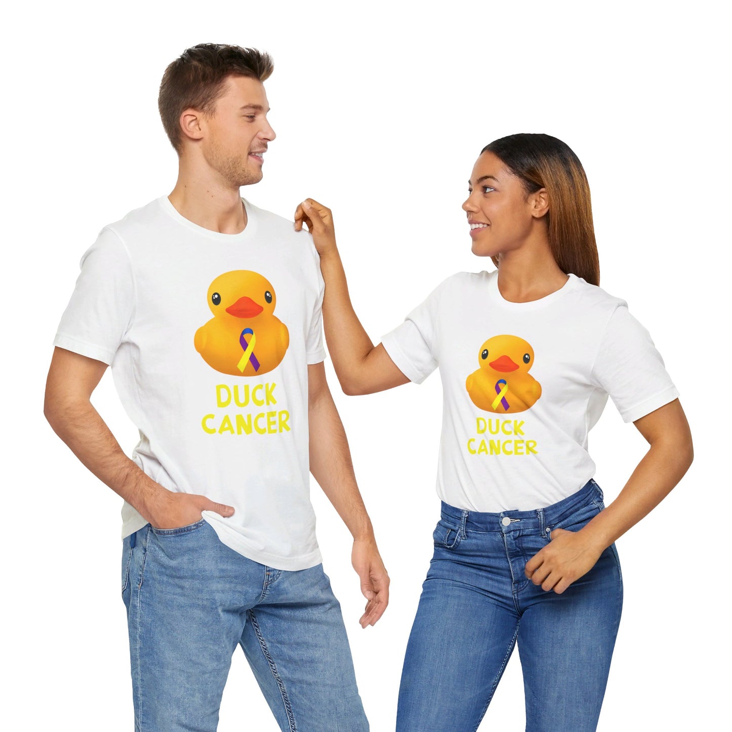 Bladder Cancer Duck Cancer T-Shirt, Unisex