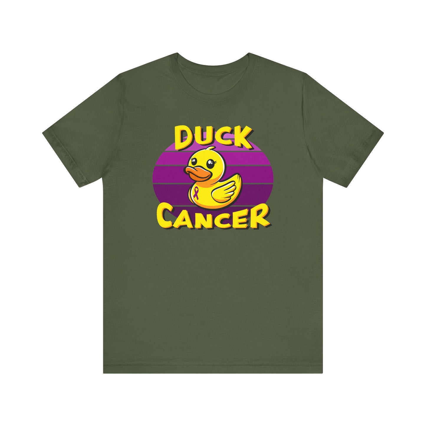 Pancreatic Cancer, Duck Cancer T-Shirt, Unisex