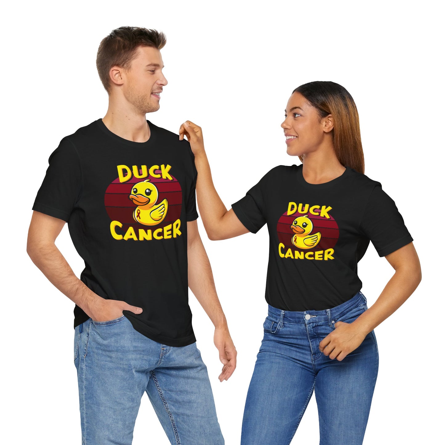 Multiple Myeloma Cancer Duck Cancer T-Shirt, Unisex